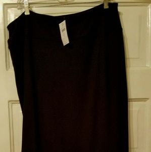 J Jill Wearever Black Skirt